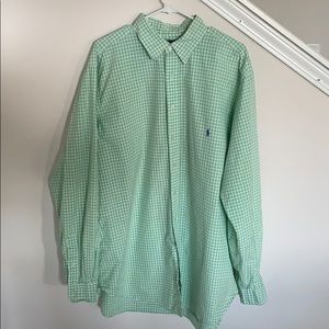 Ralph Lauren long sleeve button down shirt.